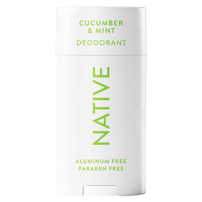 Native Deodorant,Unscented, Aluminum Free, Paraben Free, 2.65 OZ (75 g), Coconut Oil and Shea Butter