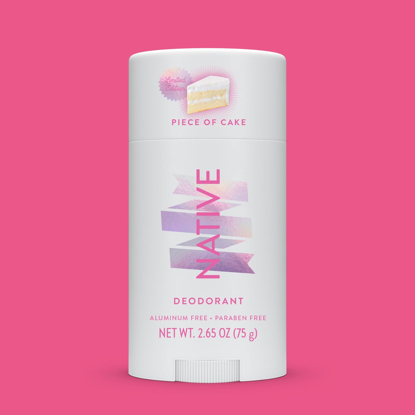 Native Deodorant,Unscented, Aluminum Free, Paraben Free, 2.65 OZ (75 g), Coconut Oil and Shea Butter