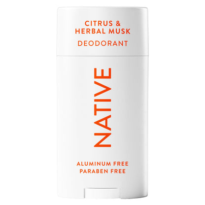 Native Deodorant,Unscented, Aluminum Free, Paraben Free, 2.65 OZ (75 g), Coconut Oil and Shea Butter