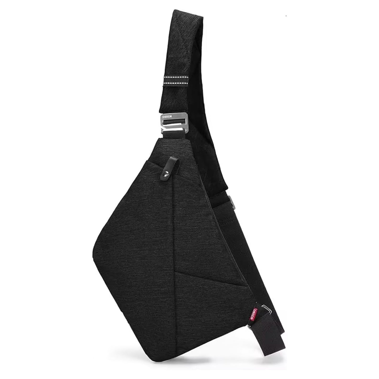 OSOCE Anti Theft Crossbody Bags Sling Bag for Women Men Waterproof Wander Bag for Sports and Travel. (1-BLACK, Small)