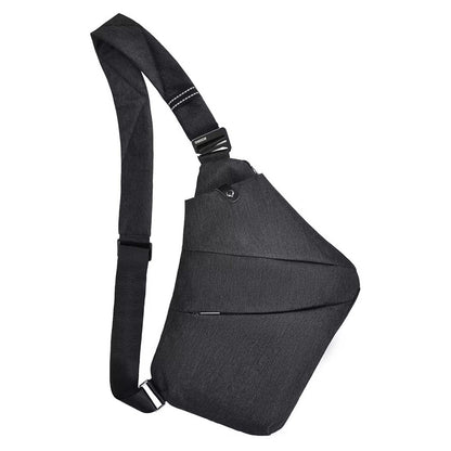 OSOCE Anti Theft Crossbody Bags Sling Bag for Women Men Waterproof Wander Bag for Sports and Travel. (1-BLACK, Small)
