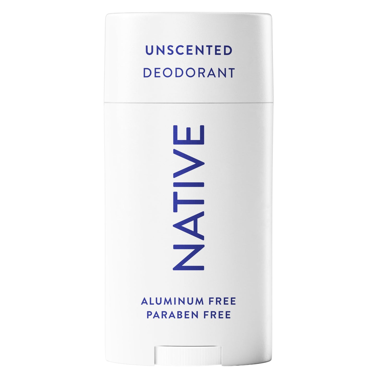 Native Deodorant,Unscented, Aluminum Free, Paraben Free, 2.65 OZ (75 g), Coconut Oil and Shea Butter