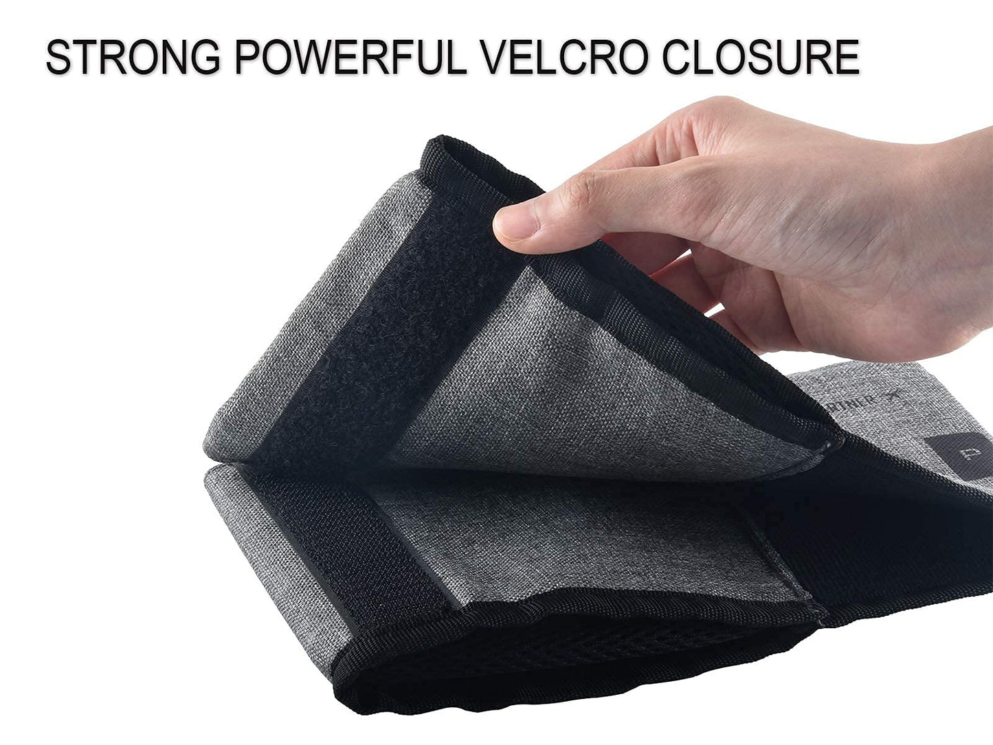 riemot Luggage Travel Cup Holder Free Hand Drink Carrier - Hold Two Coffee Mugs - Fits Roll on Suitcase Handles - Gifts for Flight Attendants Travelers Accessories Carbon Black