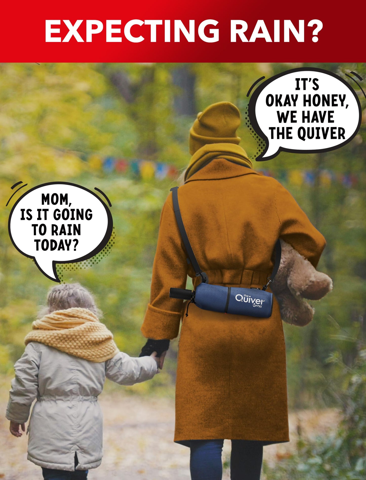 REPEL Windproof Travel Umbrella - Compact & Withstands Winds up to 85MPH , Strongest Premium Auto Folding Umbrella for Rain and Sun - Durable, Light & Portable for Women & Men , Fits Backpack & Cars