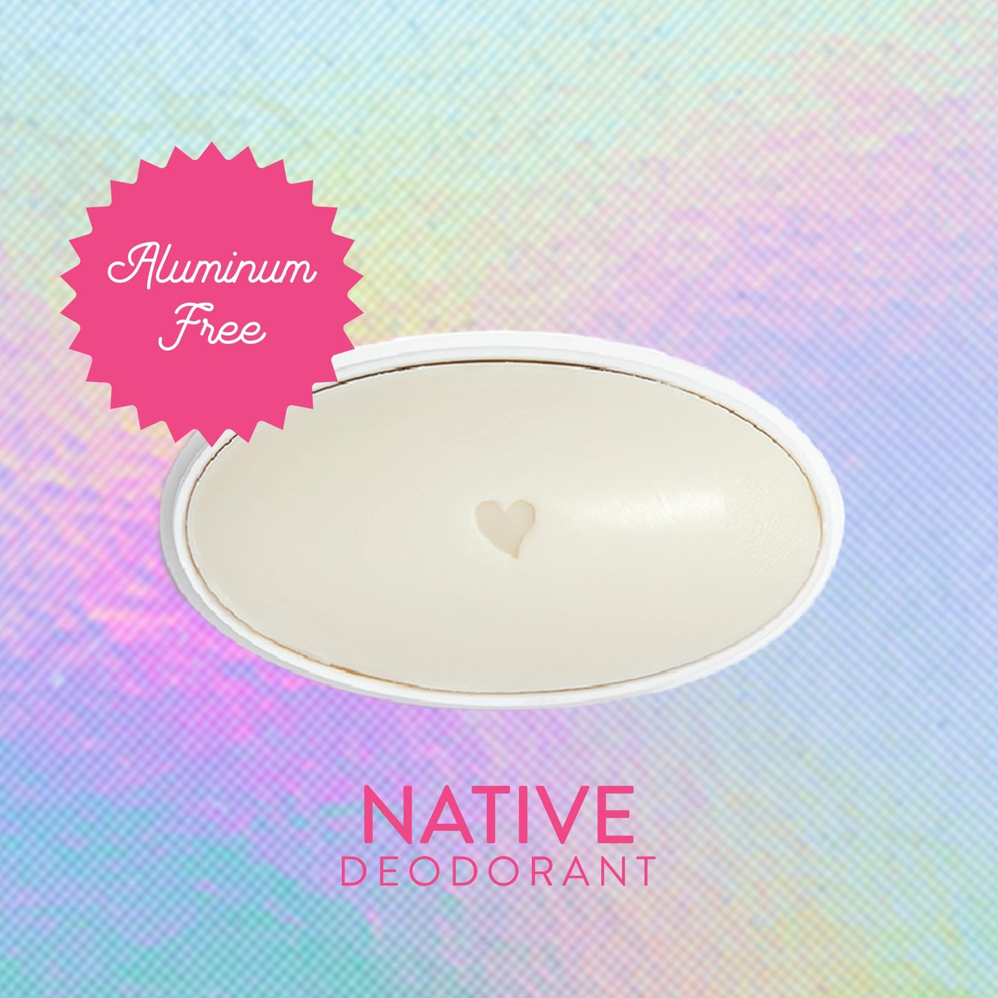 Native Deodorant,Unscented, Aluminum Free, Paraben Free, 2.65 OZ (75 g), Coconut Oil and Shea Butter