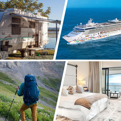 12 PCS Travel Hangers - Cruise Ship Essentials Portable Folding Clothes Hangers Travel Essentials Foldable Clothes Drying Rack for Travel (Black)